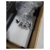 Rfiver Swivel Floor TV Stand with Mount for 32-60 inch TVs up to 88 lbs, Height Adjustable Tall TV Stand with Wood Base, Saving Space Design for Bedroom, Living Room and Corner, Max VESA 400x400mm