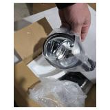 TangMiGe Fog Lights compatible with BMW X1 E84 2012-2015 with M Package sport bumper, X3 E83 2007-2010, X5 E70 2007-2013, 63176924655 63176924656, 1 Pair (Clear)