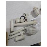 Dual Spray Pool Fountain, 10-20°F Cooler Water for Above/In-Ground Pools, Dual Spray Waterfall Sprinkler Fountain, Adjustable Waterfall Cooling and Relaxation