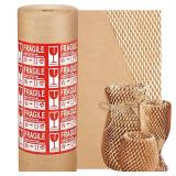 JARLINK Honeycomb Packing Paper, 15\"x 328