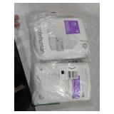 simplehuman Code D 100 Count, Dispenser Pack Custom Fit Liners, Drawstring Trash Bags, 20 Liter / 5.3 Gallon, White