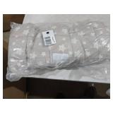 Moonsea Toddler Nap Mat with Pillow and Fleece Minky Blanket Grey, Lightweight and Soft Perfect for Kids Preschool, Daycare, Travel Sleeping Bag for Girls, 21\" x 50\" Fit on a Standard Cot