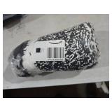 OLANLY Bathroom Rugs 24x16, Extra Soft and Absorbent Microfiber Bath Mat, Non-Slip, Machine Washable, Quick Dry Shaggy Bath Carpet, Suitable for Bathroom Floor, Tub, Shower (Small, Black)