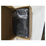 uxcell 2 Yards 12 Inch PU Leather Suede Fringe Trim Double Side Leather Sewing Tassel Fringe for DIY Sewing Dress Crafts Skirt Decoration, Black