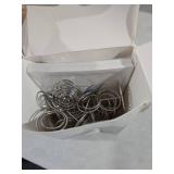 Thenshop 31 Sets Table Number Cards with Holders, 1-30 Numbers Head Table Card 2\" Place Holder Stand for Wedding Anniversary Birthday Restaurant(Round,White, Blue)