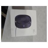 EasyAcc USB Small Desk Fan, Slumber Pod Fan [360°Rotatable Head &Powerful ] 3 Speeds Portable Personal Table Travel Fan for Sleeping Desk Cruise Ship Dorm Bedroom Office (No Battery)