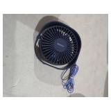 EasyAcc USB Small Desk Fan, Slumber Pod Fan [360°Rotatable Head &Powerful ] 3 Speeds Portable Personal Table Travel Fan for Sleeping Desk Cruise Ship Dorm Bedroom Office (No Battery)