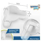 Corner Protectors for Baby (12 Pack) - Patented - New & Improved Edge Protector for Baby Transparent Corner Protectors - Baby Safety Products to Baby Proof Corners and Edges