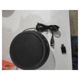 ABRRU USB Computer Speaker for Laptop, External Speakers for Desktop Computer with Crystal Clear Sound, Rich Bass and Volume Buttons, Plug-N-Play (Black)