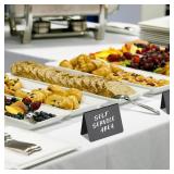 12 Pack 4\"x3\"Mini Chalkboard Signs for Chalk Sign for Food - Party - Buffet - Table Sign Chalkboard - Wedding - Bakery - Small