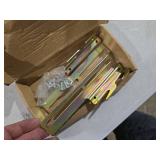 2Pcs 711 Bolt on to Hook on Bed Frame Conversion Brackets with Hardware Hook, Headboard Hook Set,Hook on Bed Frame Brackets Adapter,Hook on Bed Rail