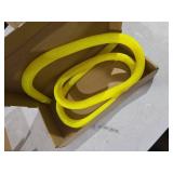 10 Ft High Visibility Chain Cover Kit High Visibility Yellow Cover Safety Barrier Cover for Both Indoor and Outdoor Environment (Yellow)