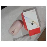 RAPIQUE Bluetooth Wireless Mouse - Dual Bluetooth & 2.4 GHz USB Receiver, Ergonomic Design, Quiet Clicks, Low Power - Multi-Device Compatibility for MacBook, Laptop, Computer, iPad Air/Pro (Pink)