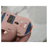 RAPIQUE Bluetooth Wireless Mouse - Dual Bluetooth & 2.4 GHz USB Receiver, Ergonomic Design, Quiet Clicks, Low Power - Multi-Device Compatibility for MacBook, Laptop, Computer, iPad Air/Pro (Pink)