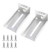 10 Pairs | Rear Mounting Brackets for Face Frame Cabinets - Compatible with HBL