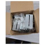 10 Pairs | Rear Mounting Brackets for Face Frame Cabinets - Compatible with HBL