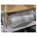 Funmit Air Vent Deflectors Adjustable Magnetic Heat Easy Adjust Between 9-15" for Vents Sidewall Floor Ceiling Registers (4 Packs)