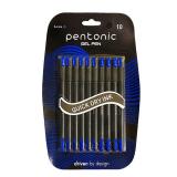 Pentonic LINC 0.6 mm Gel Pen Blister Pack (Blue Ink, Pack of 9)
