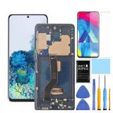 ZTOOYO for Samsung Galaxy S20 Plus 5G Screen Replacement for Samsung S20+ Plus Screen Replacement with Frame for Samsung S20 Plus LCD Display Digitizer SM-G985u G985w G986u G986w Touch Screen (White)