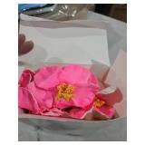 Hotop 24 Pcs Artificial Hibiscus Flowers for Hawaiian Luau Party Decor Fake Tropical Hibiscus Flowers Decorations for DIY Crafts Summer Party Favors Supplies Cake Tables Centerpieces(Pink)