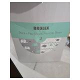 Pack n Play Sheets, BROLEX 2 Pack Mini Crib Sheets,Stretchy Portable Fitted Playard Sheet Set, Convertible Playard Mattress Cover,Ultra Soft Breathable Material,Elephant Whale