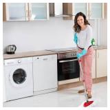 Fazlynyi Spin Mop Replacement Handle, 4-Section 30-to-58 inch Mop Replacement Stick Compatible with Ocedar Mop Handle for Easy Wring Mop Refills, Germany Screw Joint(Mop Head&Base not Include)