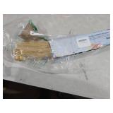 ERYTLLY 16PK Place Card Holders 12 Inch Table Number Holders Table Card Holders Steel Card Holders for Birthdays,Weddings,Photos, Food Signs, Memo Notes, Restaurants (Gold)