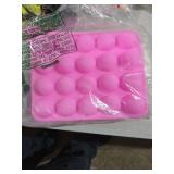 Palksky Cake Pop Kit - Cake Pop Mold With 100Pcs Cake Pop Sticks and Wrappers, Cake Pop Maker Supplies for Lollipops, Hard Candy, Chocolate