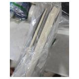 BALEINE 3 Pack Fabric Storage Bins for Shelves, Linen Storage Baskets for Organizing, Decorative Closet Bins for Clothes, Home (Grey, 15\"x11\"x9.5\")