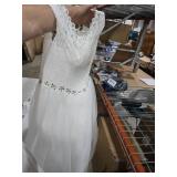 QXMYOO Vestidos De 15 Anos Quinceaera Princess Largos Elegantes White Long