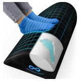 Foot Rest for Under Desk at Work - Memory Foam Office Foot Stool & Under Desk Footrest Leg Elevation Pillow for Gaming & Home Office, Supports Posture