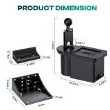 Drive-up Golf Cart Ball Washer and Club Cleaner Kit, Golf Ball Cleaner and Golf Club Washer, Suitable for Club Car DS, Yamaha G29, EZGO TXT PDS DCS Gas and Electric Golf Carts, OEM 603836