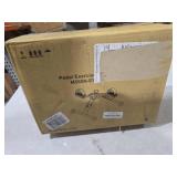 Vaunn Medical Under Desk Bike Pedal Exerciser with Electronic Display for Legs and Arms Workout (Fully Assembled Folding Exercise Pedaler, no Tools Required) , Dark