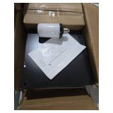 PAZZO Floor Lamp with Shelves, Shelf USB Floor Lamp, 3 Color Temperatures Solid Wood Floor Lamp with 2 Charging Ports and 1 Power Outlet, Lamps for Livingroom Bedroom, Matt Black