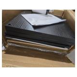 PAZZO Floor Lamp with Shelves, Shelf USB Floor Lamp, 3 Color Temperatures Solid Wood Floor Lamp with 2 Charging Ports and 1 Power Outlet, Lamps for Livingroom Bedroom, Matt Black