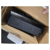 PAZZO Floor Lamp with Shelves, Shelf USB Floor Lamp, 3 Color Temperatures Solid Wood Floor Lamp with 2 Charging Ports and 1 Power Outlet, Lamps for Livingroom Bedroom, Matt Black