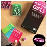 For The Girls Card Game By Relatable, The Viral Ladies Night Adult Party Game, Great For Girls Weekends, Includes A Die, & 400 Cards Across 5 Categories, Great Holiday Gift, Ideal For Friendsgiving
