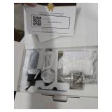 keyless Entry Door Lock deadbolt with Handle Set- Front Door Fingerprint Smart Locks with 2 Lever Handles-Keypad Code Deadbolt -App Control,Auto Lock,Easy to Install