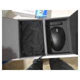 Lamzu Maya X Wireless Gaming Mouse, Ultra Lightweight 47g, Optical Switch, Maximum 30000 DPI, Symmetrical, MCU Nordic 52840, Dust-Proof Encoder, PAW3950 Sensor(Larger Maya) (Black)