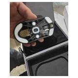 Lamzu Maya X Wireless Gaming Mouse, Ultra Lightweight 47g, Optical Switch, Maximum 30000 DPI, Symmetrical, MCU Nordic 52840, Dust-Proof Encoder, PAW3950 Sensor(Larger Maya) (Black)