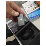 Lamzu Maya X Wireless Gaming Mouse, Ultra Lightweight 47g, Optical Switch, Maximum 30000 DPI, Symmetrical, MCU Nordic 52840, Dust-Proof Encoder, PAW3950 Sensor(Larger Maya) (Black)