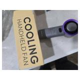 MUXNW Portable Fan for Travel Mini: Pocket Small Handheld Hand Held Rechargeable Battery Operated USB Charger - Gifts for Women Teens - Summer to a Beach for a Cooling vacation