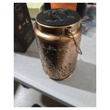 Nacome Elephant Solar Lantern for Garden Decor: Waterproof Hanging Metal Decoration with LED Lights for Yard Lawn Porch Patio Landscape Pathway Birthday Gifts for Mom Grandma Women