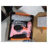 GoGonova Hot Glue Gun, 20s Fast Preheating Cordless Glue Gun, 2Ah USB-C Rechargeable Hot Glue Gun and 25 Pcs Mini Glue Sticks Set, Pink