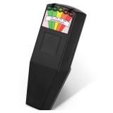 color tree Handheld LED EMF Magnetic Field Ghost Hunting Detector Electromagnetic Paranormal Equipment Tester 50Hz-20,000Hz Black
