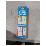 School Zone Get Ready Flash Cards Addition & Subtraction 2-Pack: 108 Math Cards, 1st Grade, 2nd Grade, Addition 0-12, Subtraction 0-12, Early Math, Improve Speed & Retention, Ages 6-8