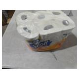 Scott ComfortPlus Toilet Paper, 12 Double Rolls, 231 Sheets per Roll, Septic-Safe, 1-Ply Toilet Tissue