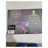 LED Smart Curtain Light with APP Curtain Strip Lights with Programmable Music-Sync Dynamic DIY IP65 Perfect for Outdoor Party Decoration Backdrop Decor 6.6 x 6.6ft 400RGB