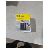 HOTO Mini Bike Tire Pump, 25s Fast Inflate Bicycle Pump with Guage, 150PSI Portable Electric Bike Air Pump with Presta and Schrader Valve for Road Bike, Motorcycle, Mountain Bike, Car, Sports Ball