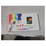 SKRYUIE Paint by Numbers Kit, Sunset, 16x20 inchfor Adults Beginner Acrylic Tree Oil Painting with PaintBrushes Paintwork Art Crafts Canvas for Home Decor